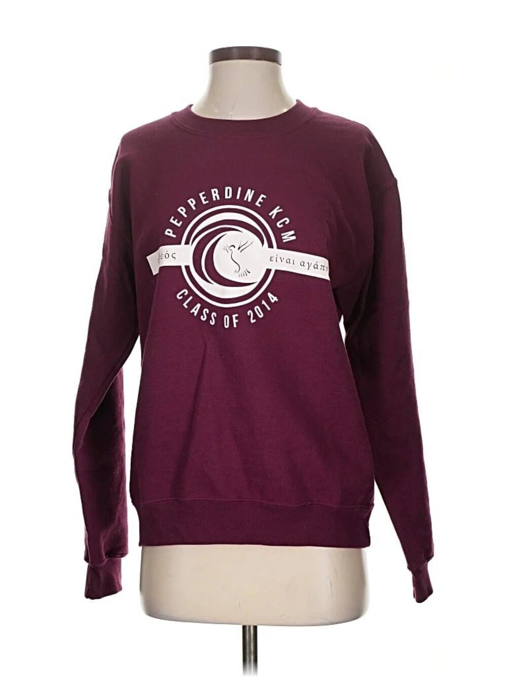 Pepperdine KCM Koinonia Campus Mission Class of 2014 Sweatshirt S - Gildan